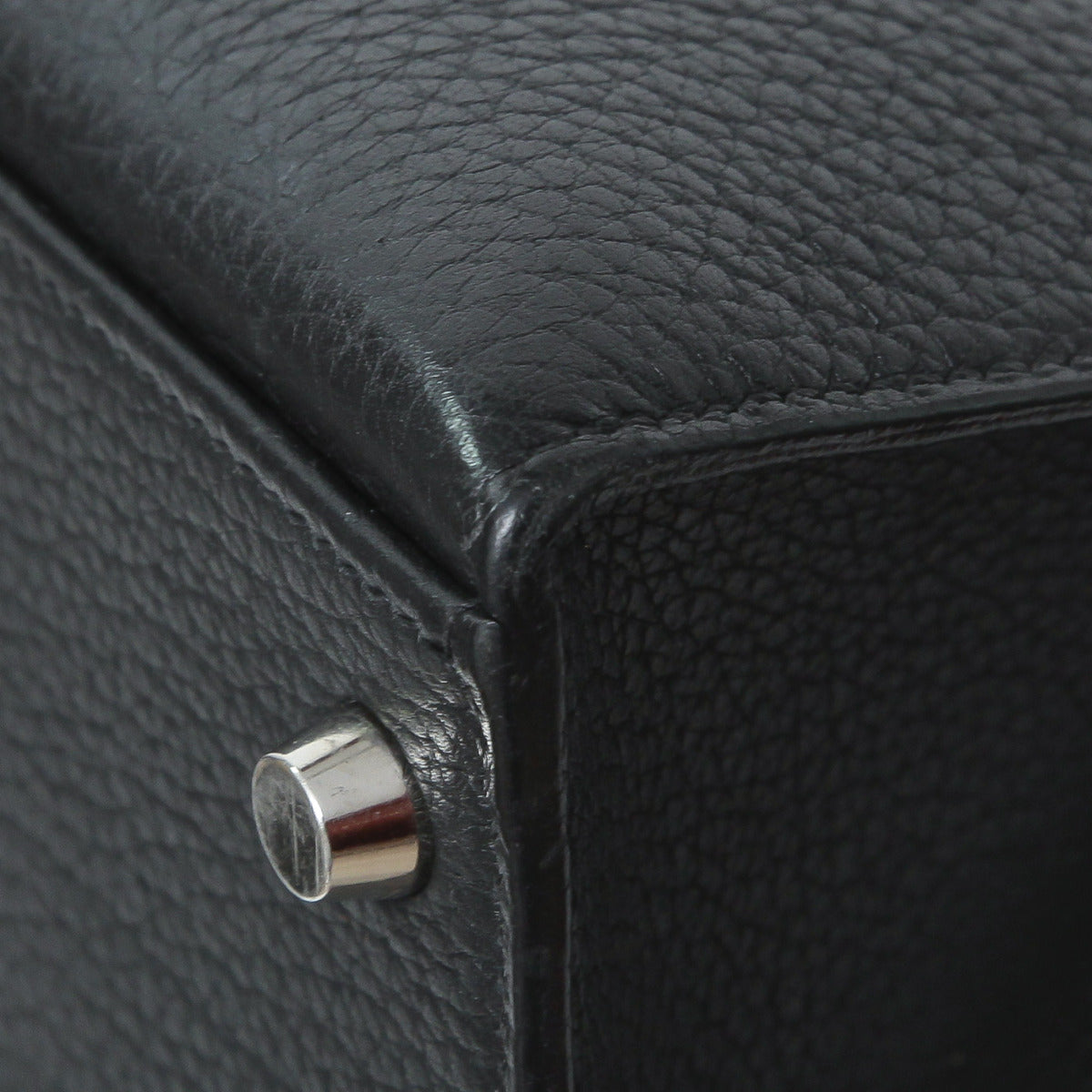 Hermes Kelly Black Sellier Togo 32 Shooting Star Bag-Hermes-THE CLOSET