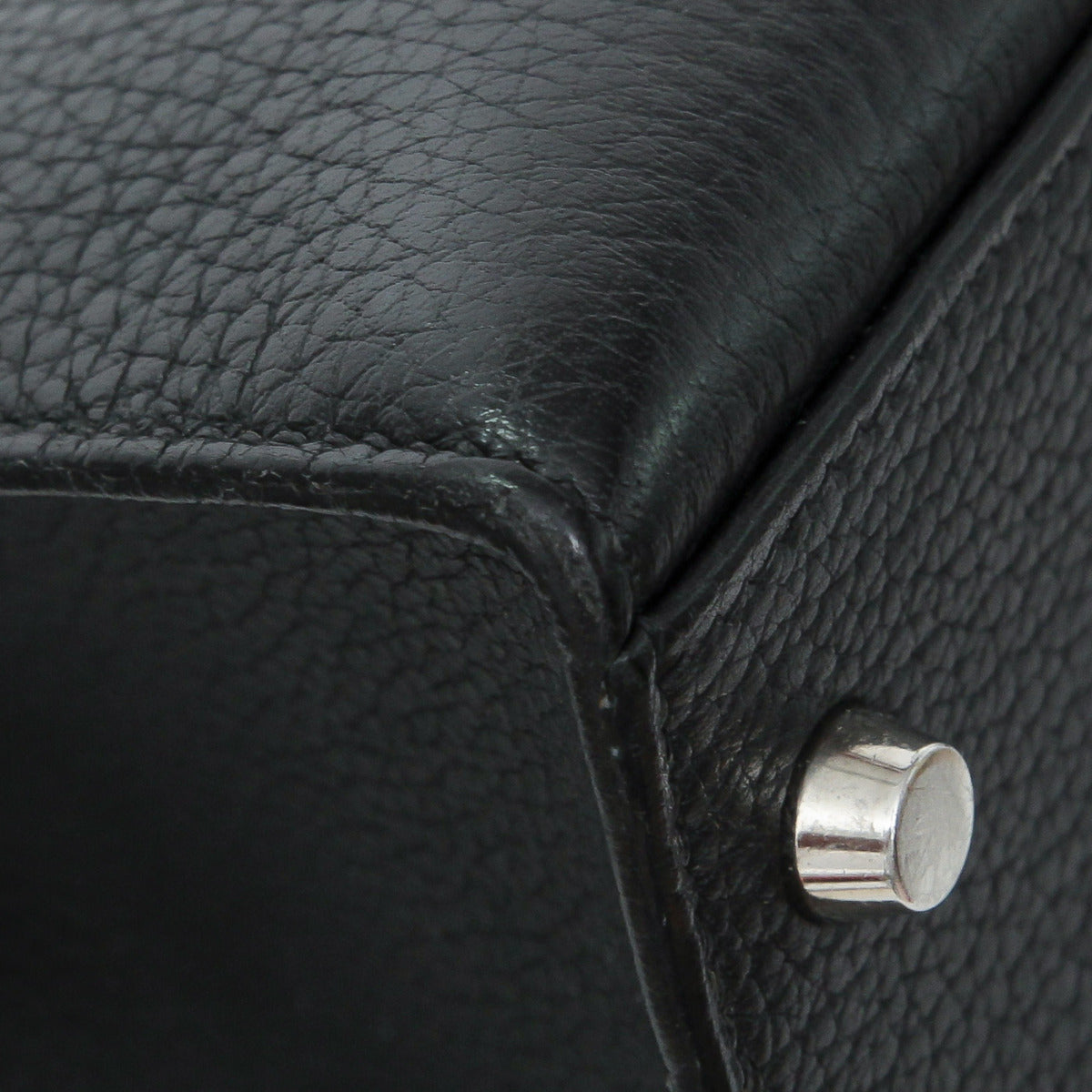 Hermes Kelly Black Sellier Togo 32 Shooting Star Bag-Hermes-THE CLOSET