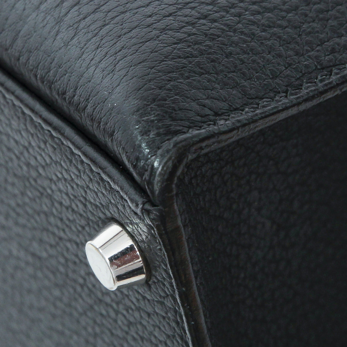 Hermes Kelly Black Sellier Togo 32 Shooting Star Bag-Hermes-THE CLOSET