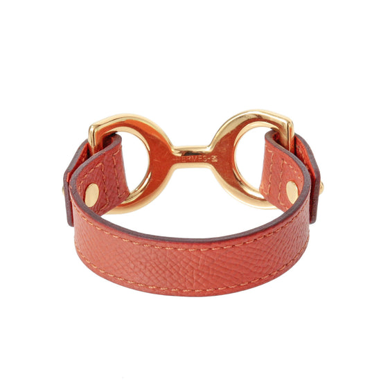Hermes Orange Bracelet