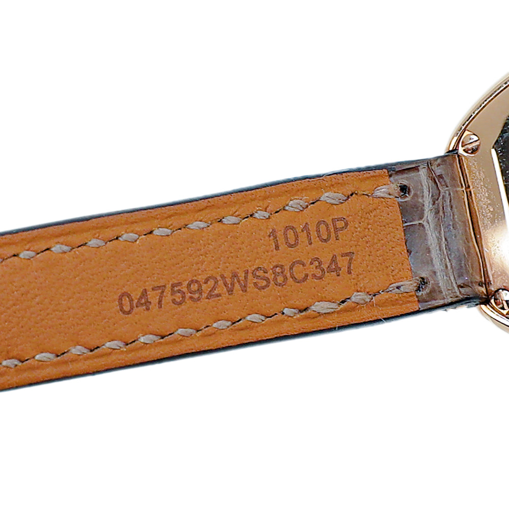 Hermes Rose Gold Galop d'Hermes 26mm watch-Hermes-THE CLOSET