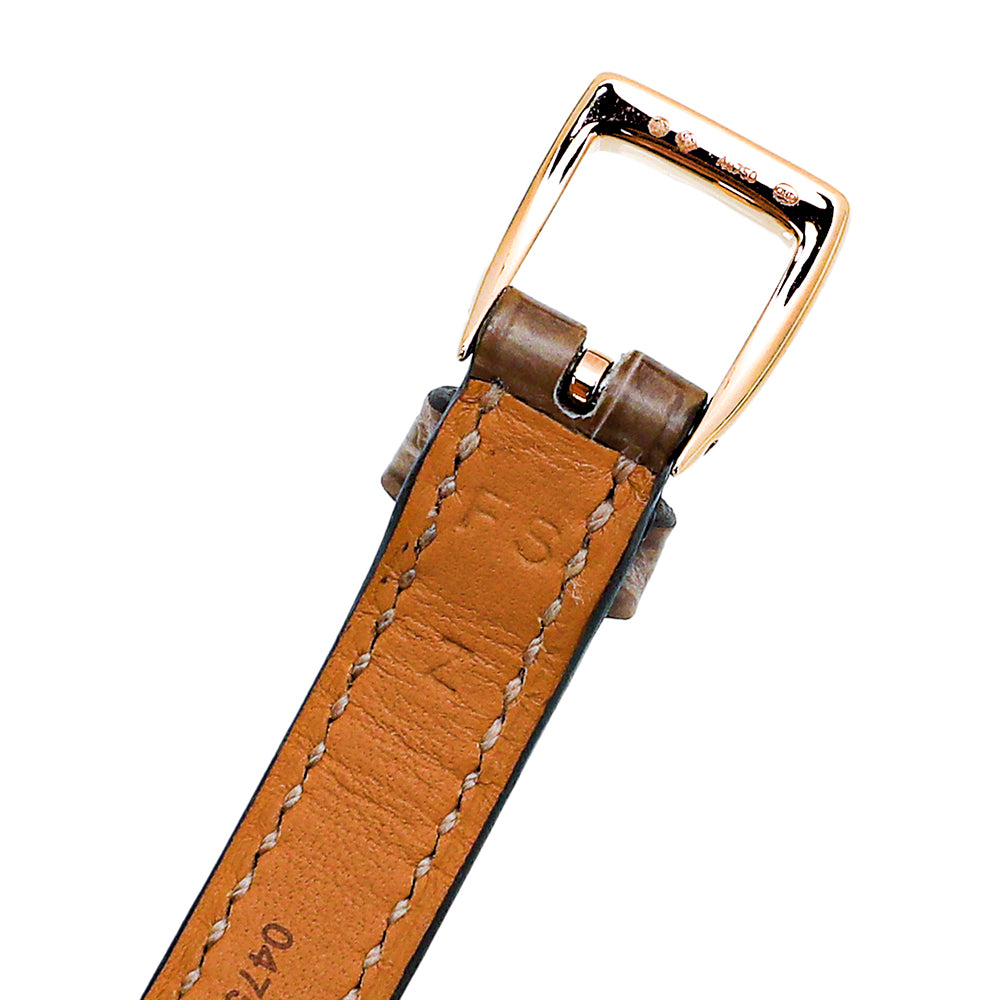 Hermes Rose Gold Galop d'Hermes 26mm watch-Hermes-THE CLOSET