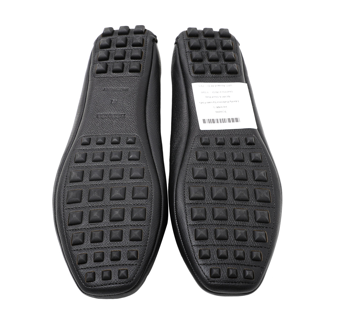 Hermes Noir Liberty Ballerina Flats 41-Hermes-THE CLOSET