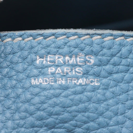 Hermes Blue Jeans Lindy Togo 30