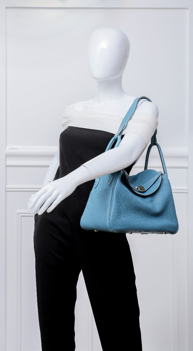 Hermes Blue Jeans Lindy Togo 30-Hermes-THE CLOSET