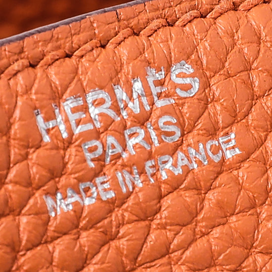 Hermes orange lindy 30