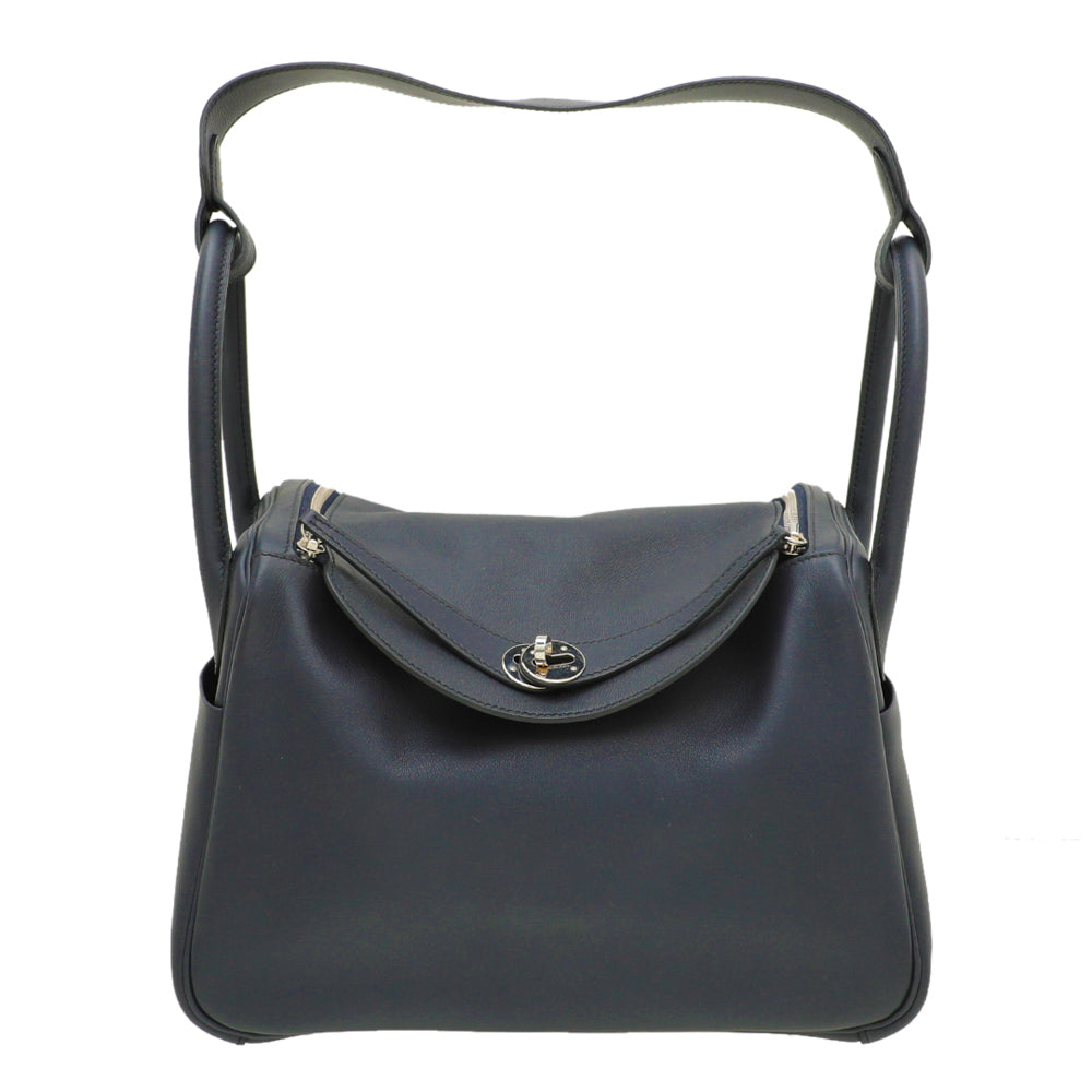 Hermes Bicolor Swift Lindy 30 Bag-Hermes-THE CLOSET