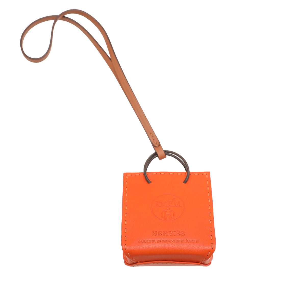 Hermes Bicolor Milo Bag Charm-Hermes-THE CLOSET
