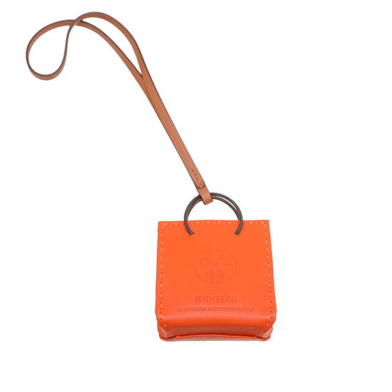 Hermes Bicolor Milo Bag Charm