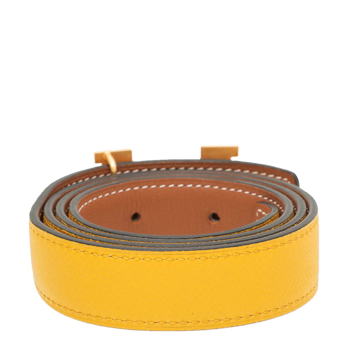 Hermes Bicolor Mini Constance Reversible Buckle Belt-Hermes-THE CLOSET