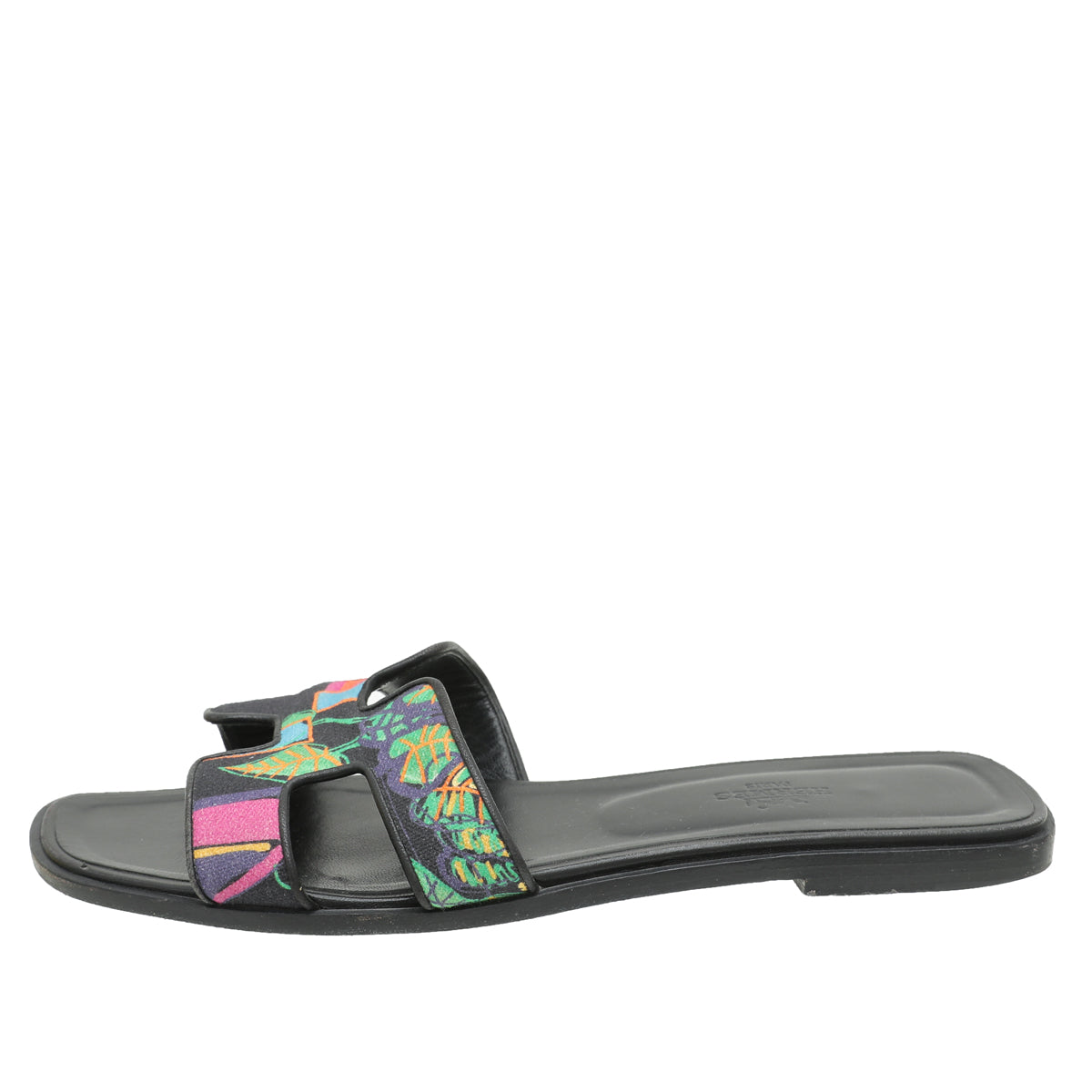 Hermes Multicolor Modernisme Tropical Oran Sandal 39.5-Hermes-THE CLOSET