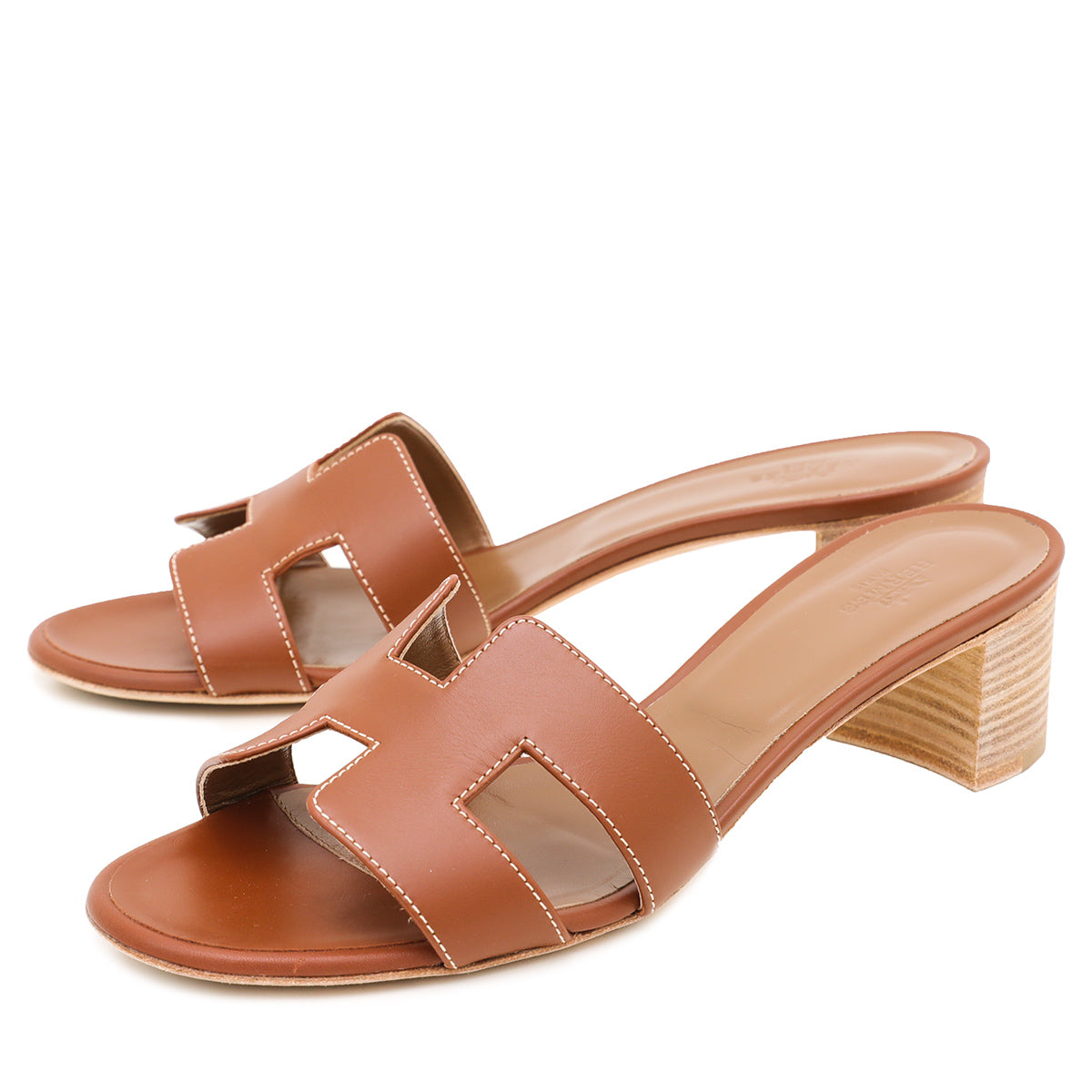 Hermes Gold Oasis Sandals 39-Hermes-THE CLOSET