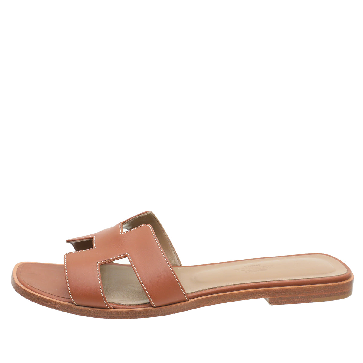 Hermes Gold Oran Sandal 38-Hermes-THE CLOSET