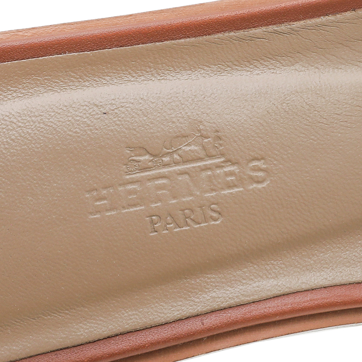 Hermes Gold Oran Sandal 38-Hermes-THE CLOSET