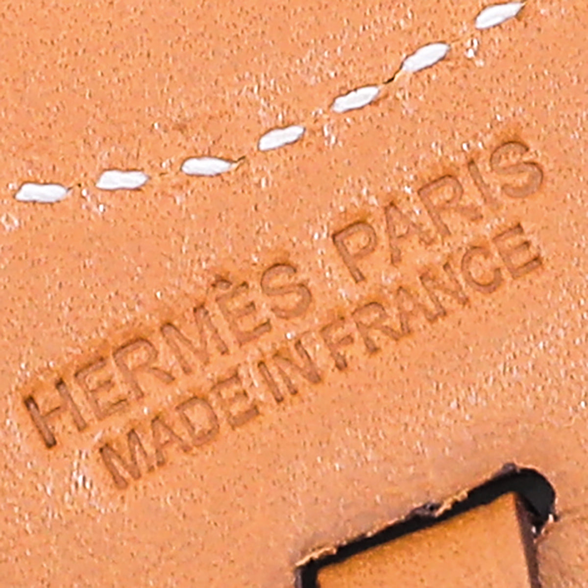Hermes Biscuit Paddock Selle Saddle Bag Charm