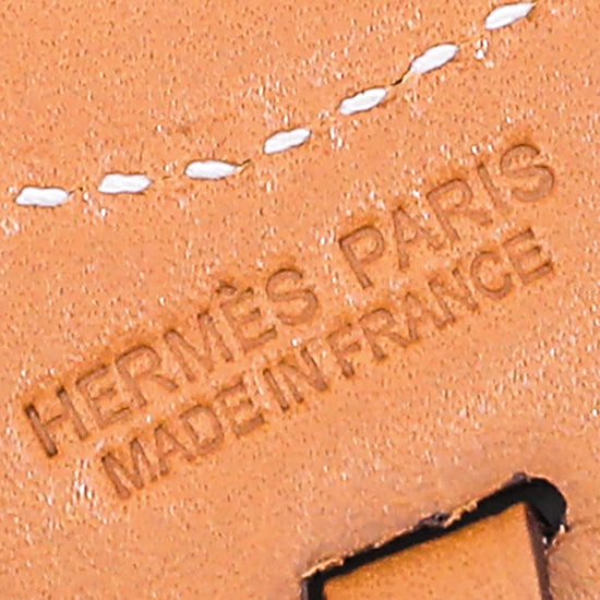 Hermes Biscuit Paddock Selle Saddle Bag Charm
