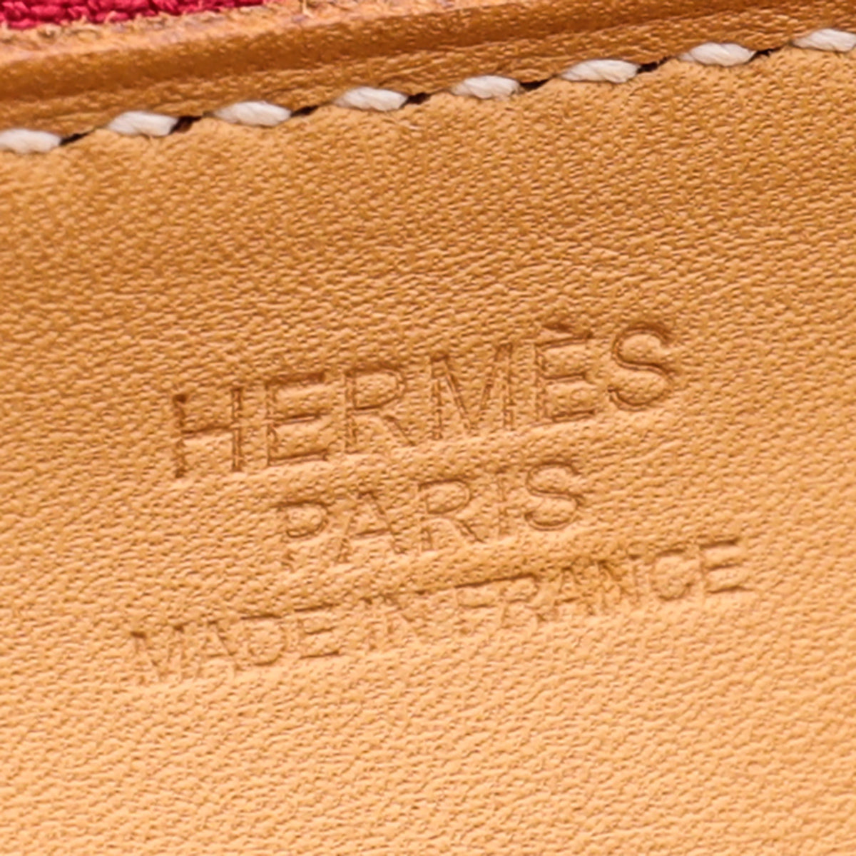 Hermes Rouge Grenat Paris Bombay bag 35