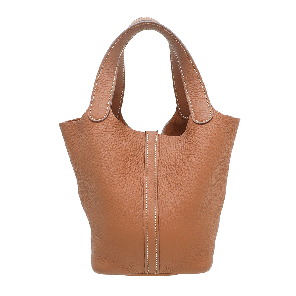 Hermes Gold Picotin 18 Bag-Hermes-THE CLOSET