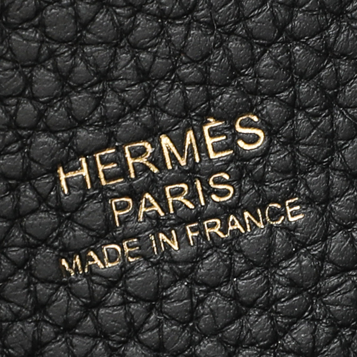 Hermes Noir Picotin 18 Bag