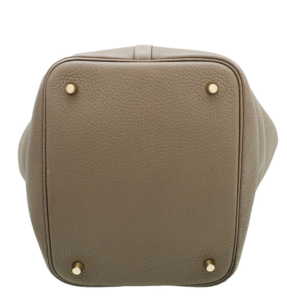 Hermes Etoupe Picotin 22 Bag-Hermes-THE CLOSET