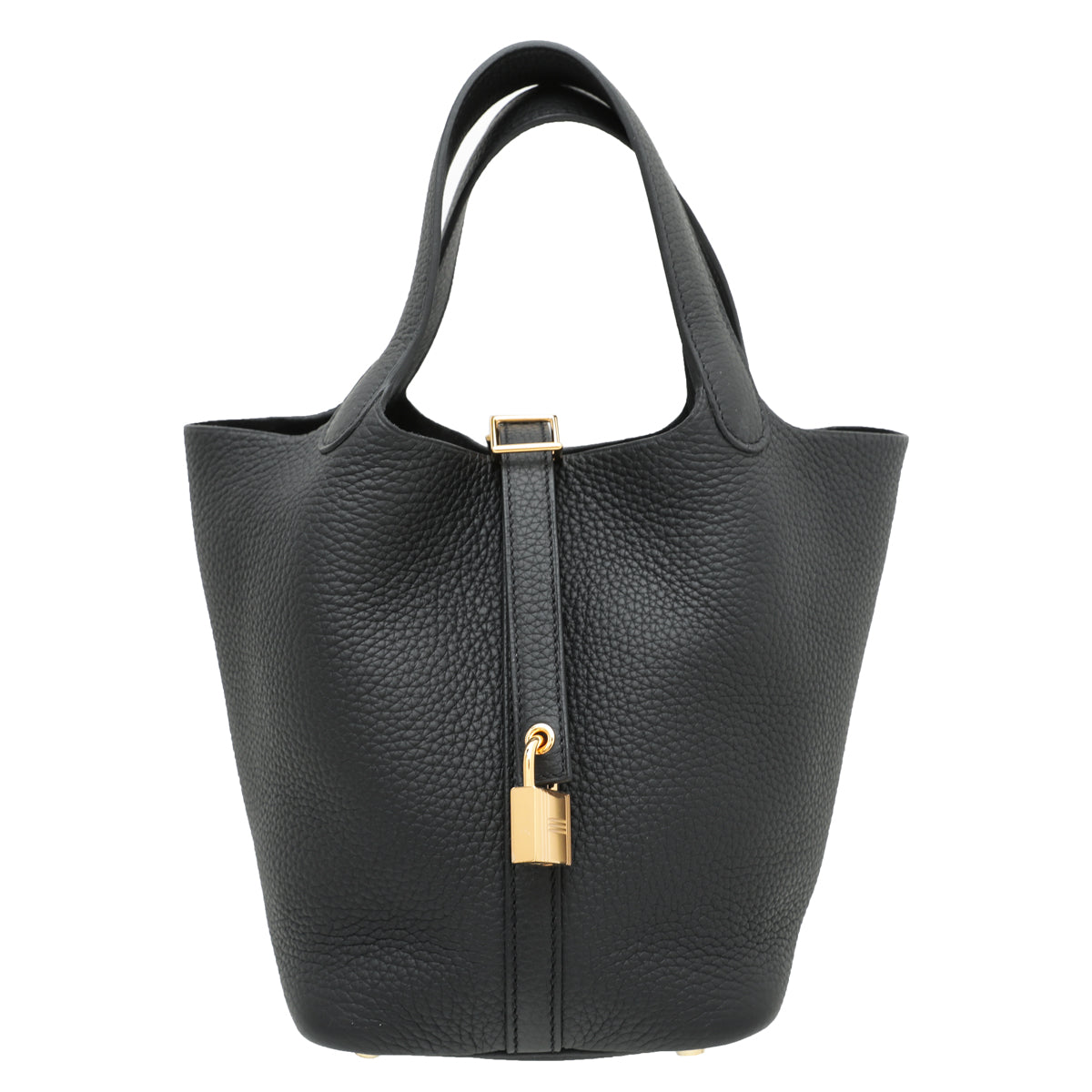 Hermes Black Picotin Lock18 Bag-Hermes-THE CLOSET