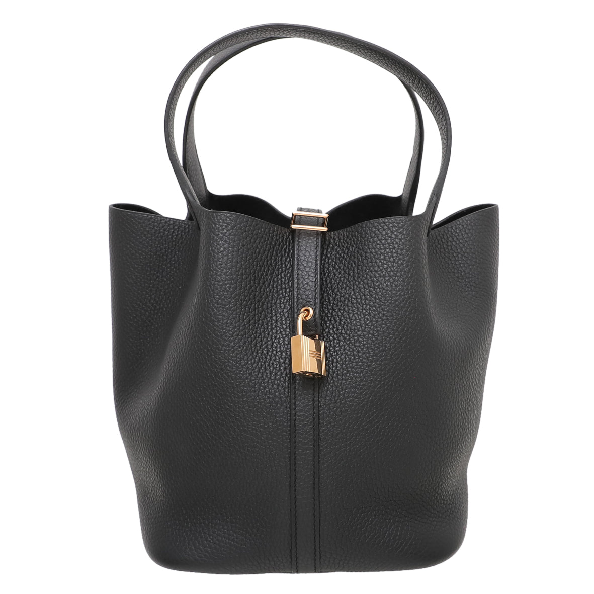 Hermes Black Picotin Lock 22 Bag-Hermes-THE CLOSET