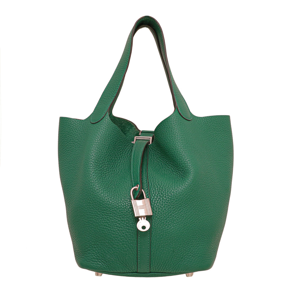 Hermes Menthe Picotin Lock 22 Bag-Hermes-THE CLOSET