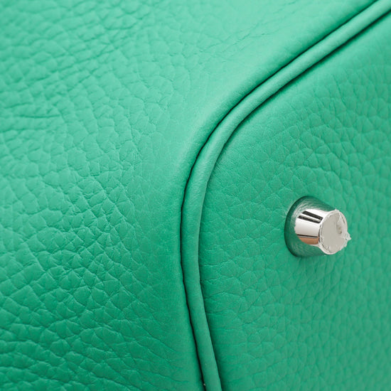 Hermes Birkin 35 Menthe Mint Green Bag