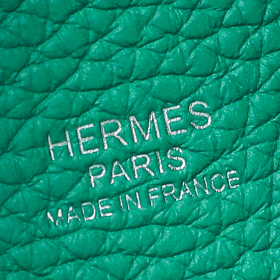 Hermes Menthe Vert Bosphore Picotin Lock Eclat 22 Bag