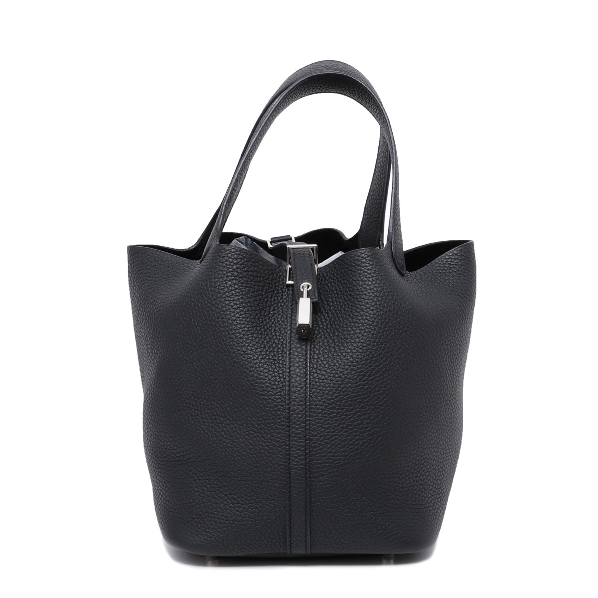 Hermes Noir Picotin Lock MM Bag-Hermes-THE CLOSET