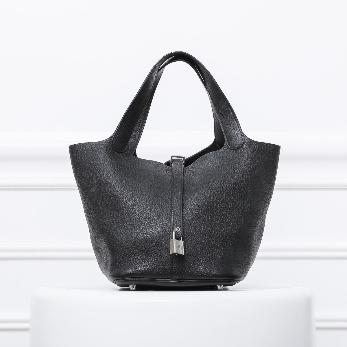 Hermes Black Picotin Bag – The Closet