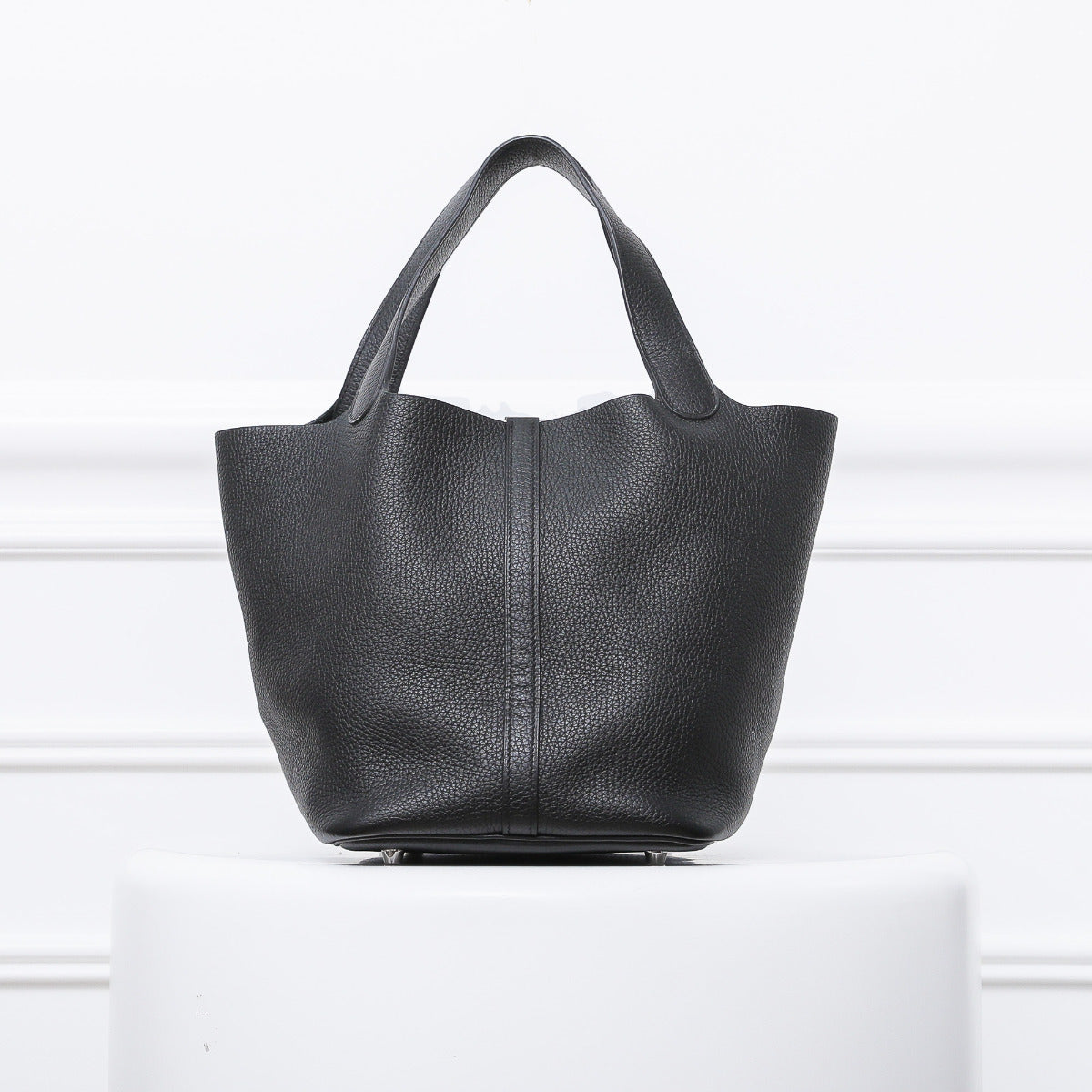 Hermes Black Picotin Bag-Hermes-THE CLOSET