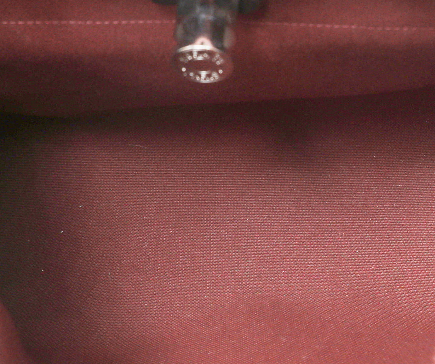 Hermes Brown Herbag PM Rouge H Bag-Hermes-THE CLOSET