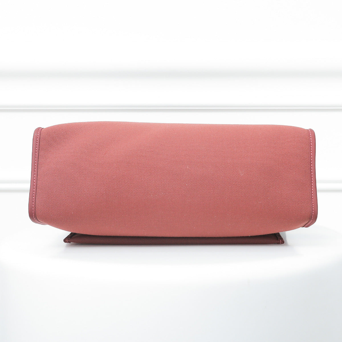 Hermes Brown Herbag PM Rouge H Bag-Hermes-THE CLOSET