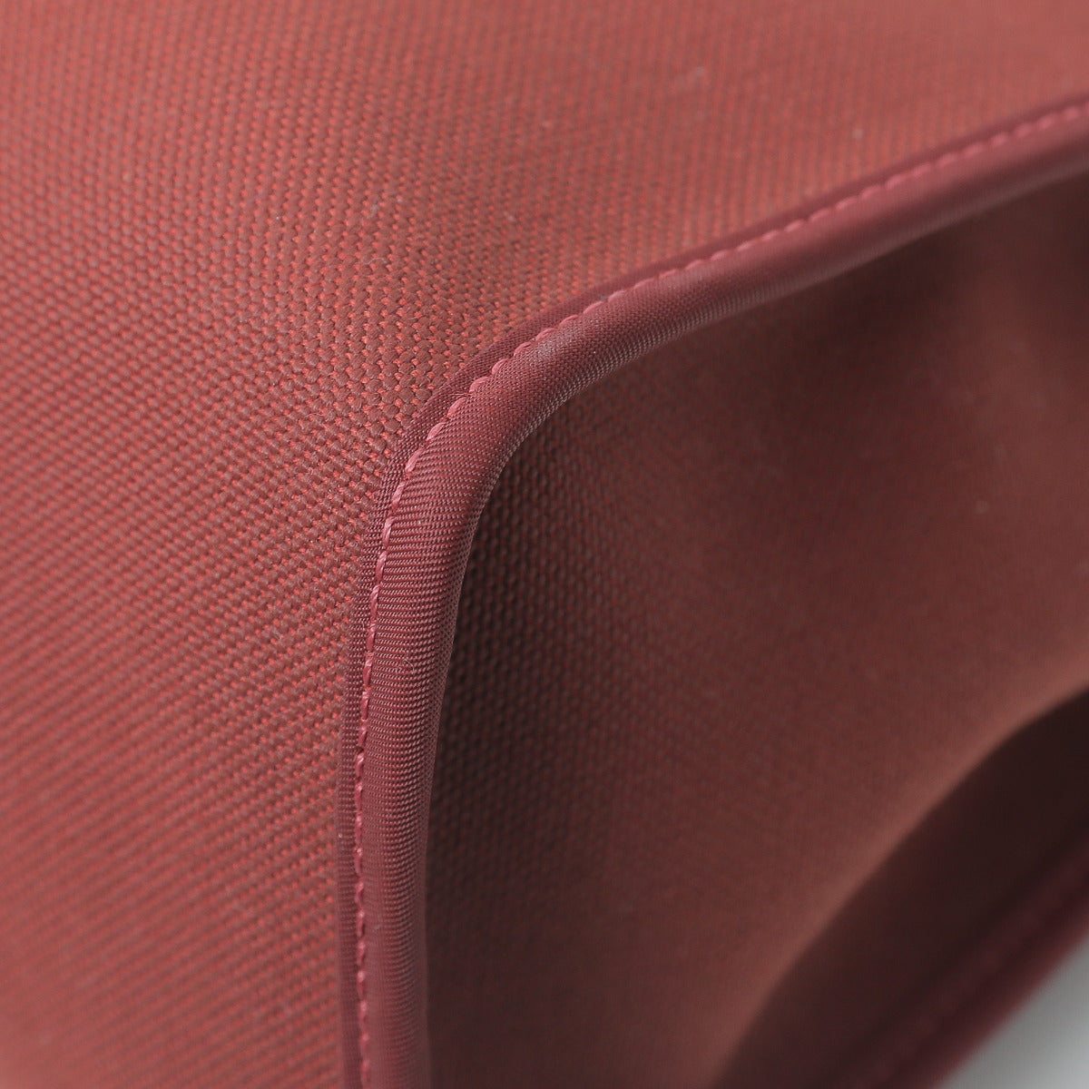 Hermes Brown Herbag PM Rouge H Bag-Hermes-THE CLOSET