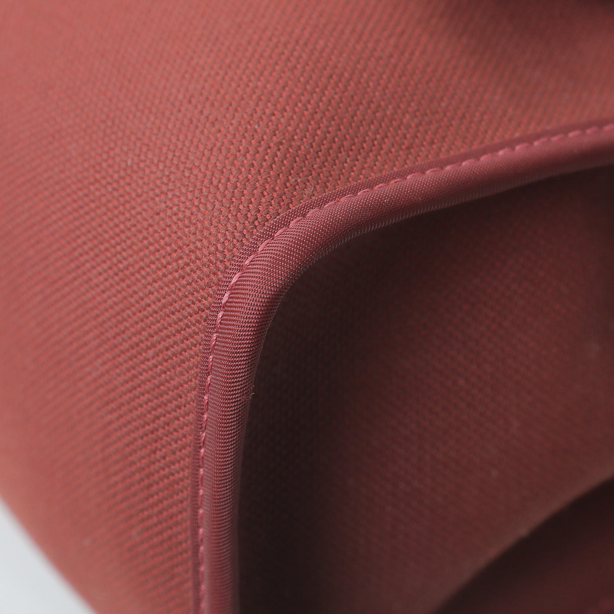 Hermes Brown Herbag PM Rouge H Bag-Hermes-THE CLOSET