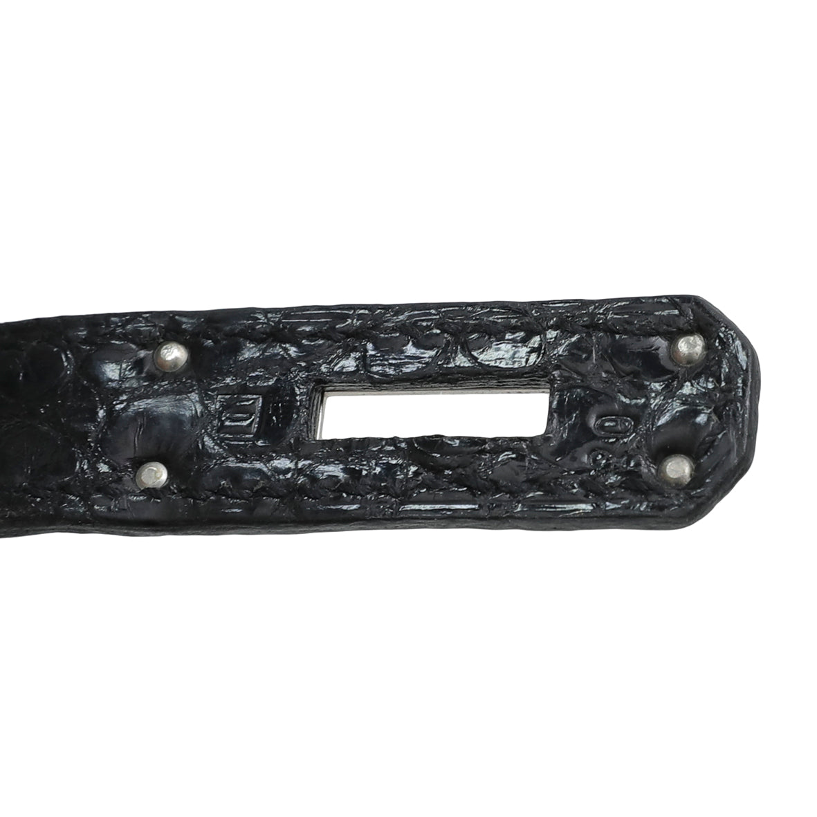 Hermes Noir Crocodile Porosus Birkin 35 Bag-Hermes-THE CLOSET