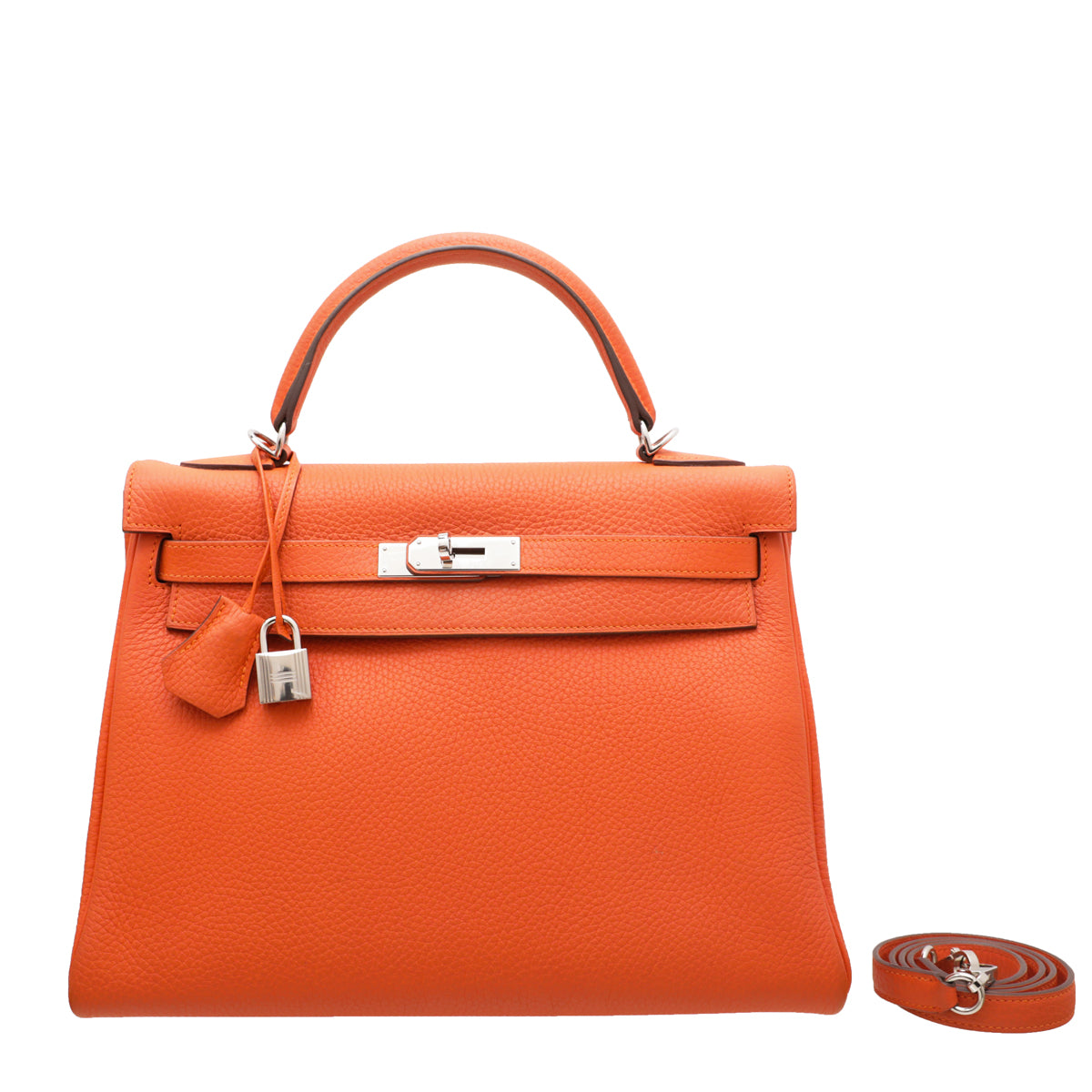 Hermes Orange Retourne Kelly 32 Bag-Hermes-THE CLOSET