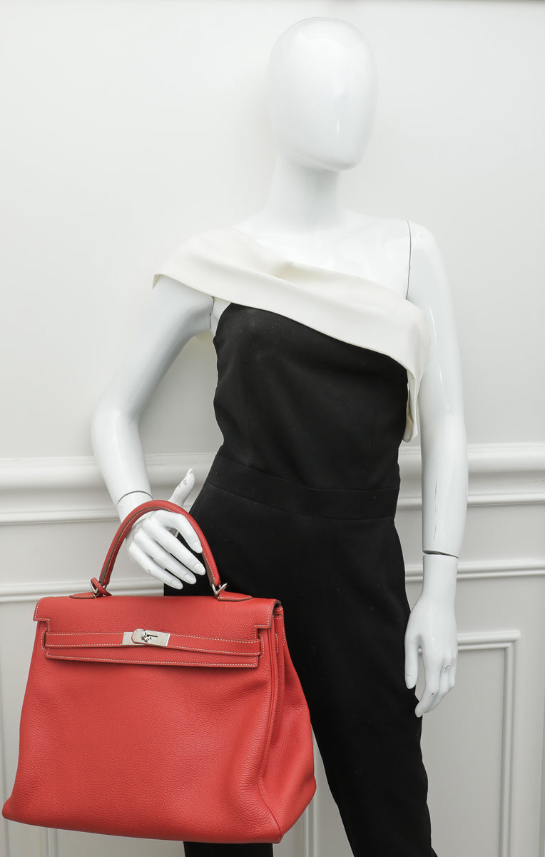Hermes Sanguine Retourne Kelly 35 Bag-Hermes-THE CLOSET