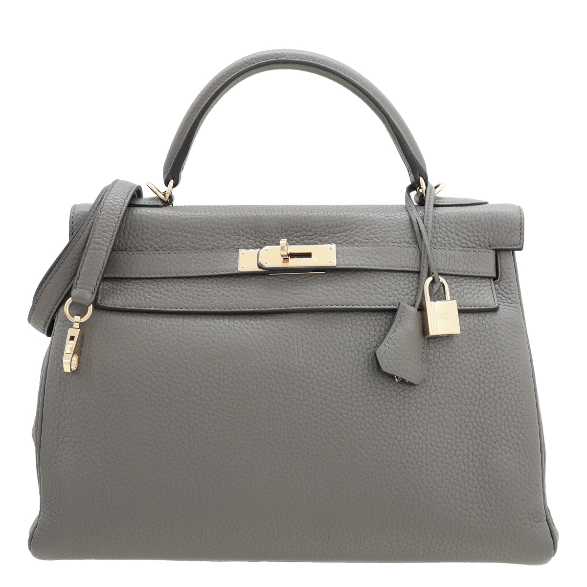 Hermes Etain Retourne Kelly Bag-Hermes-THE CLOSET