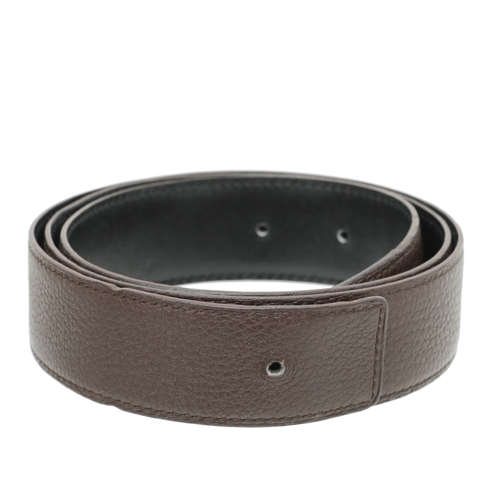 Hermes Bicolor Reversible Strap 32mm Belt-Hermes-THE CLOSET