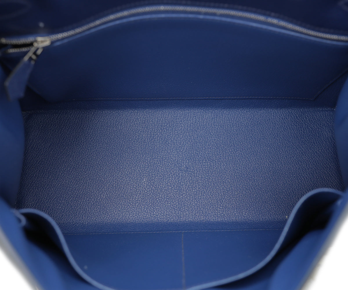 Hermes Bleu Saphir Sellier Kelly 32 Bag-Hermes-THE CLOSET
