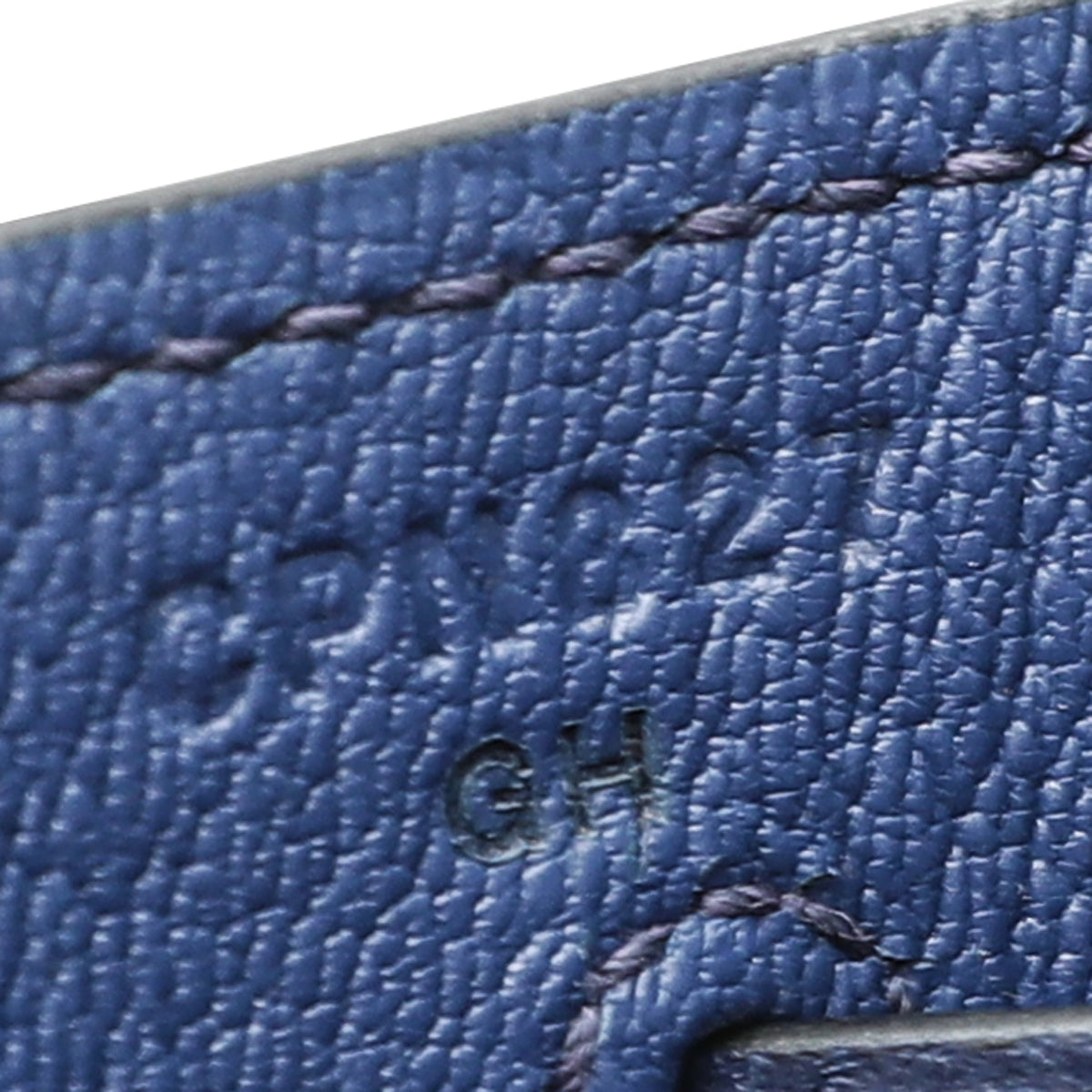 Hermes Bleu Saphir Sellier Kelly 32 Bag