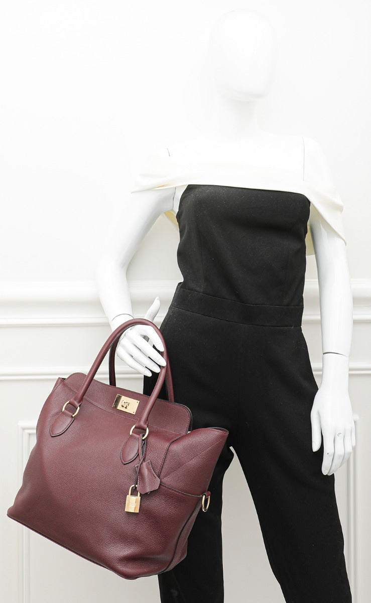 Hermes Prune Toolbox 26 Bag-Hermes-THE CLOSET