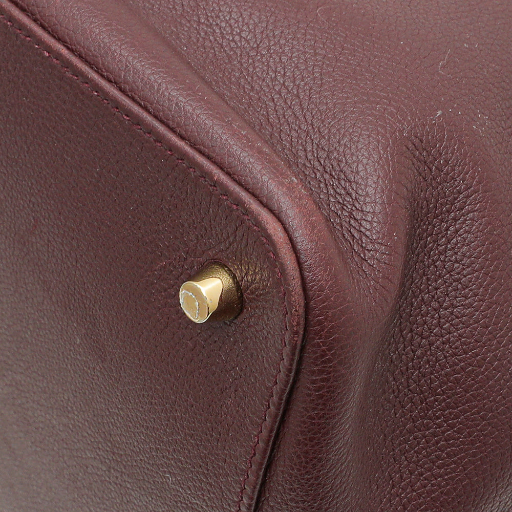 Hermes Prune Toolbox 26 Bag-Hermes-THE CLOSET