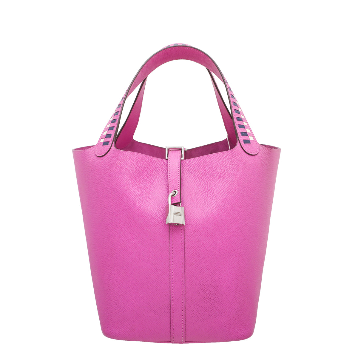 Hermes Bicolor Tressage De Cuir Picotin Lock 22 Bag-Hermes-THE CLOSET