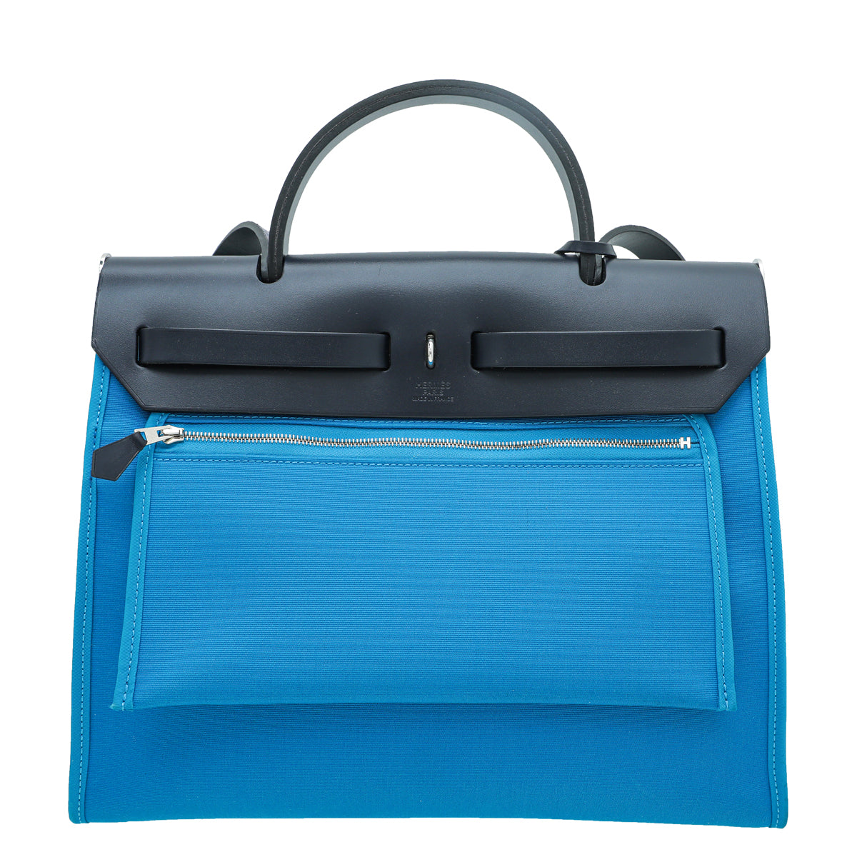 HERMES Bicolor Zanzibar Nuit Herbag PM Bag-Hermes-THE CLOSET