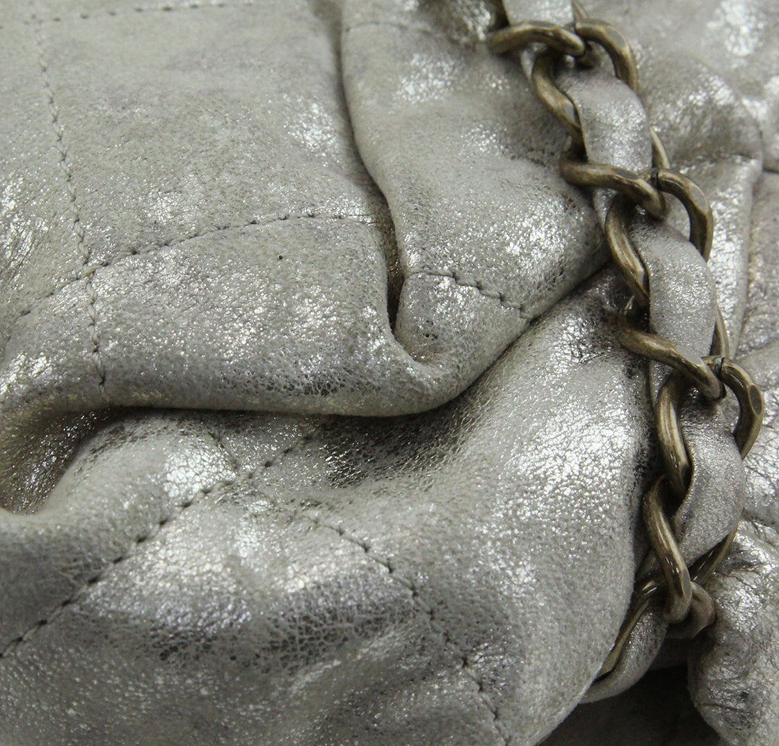 Chanel Metallic Light Gold Baluchon Clutch Bag-Chanel-THE CLOSET