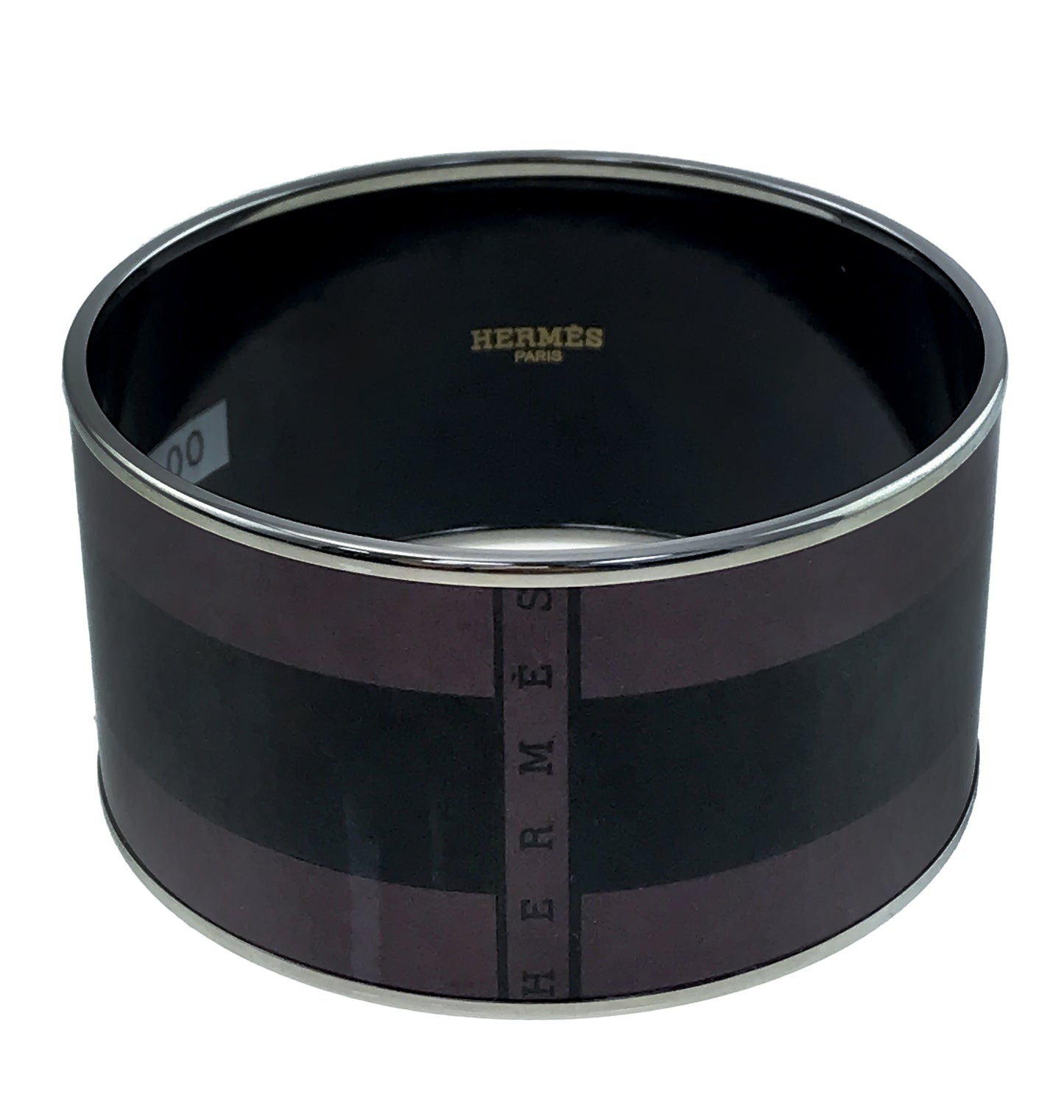 Hermes Bicolor Enamel Wide Bangle Medium-Hermes-THE CLOSET