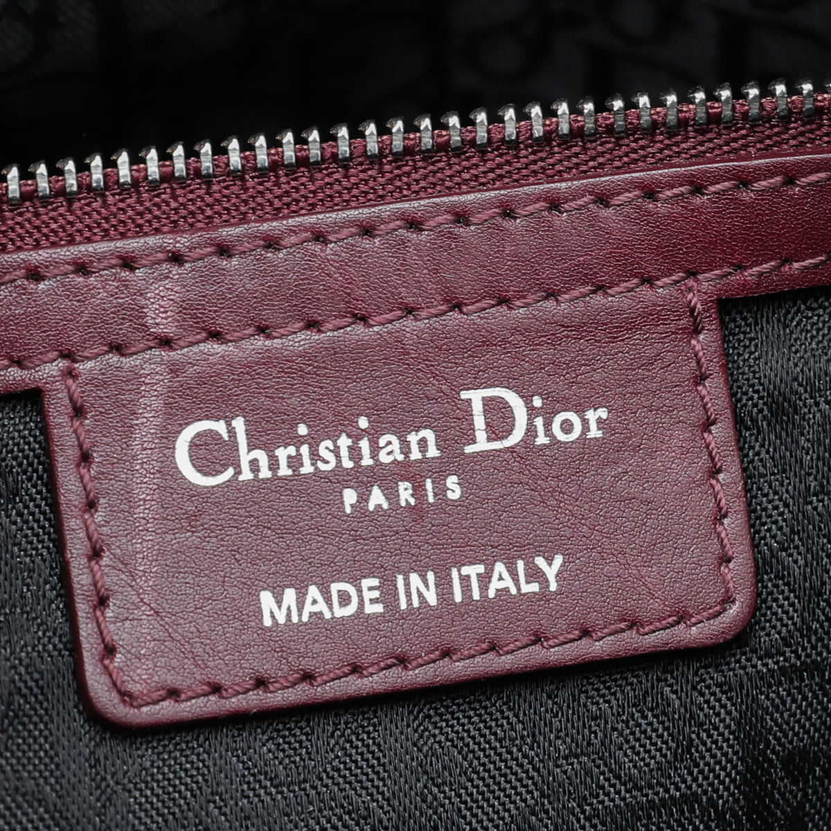 Christian Dior Burgundy Cannage Bow Lady Dior Bag-Christian Dior-THE CLOSET
